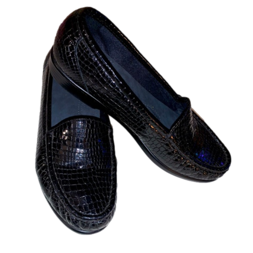 Leather black SAS shoe’s mocasines